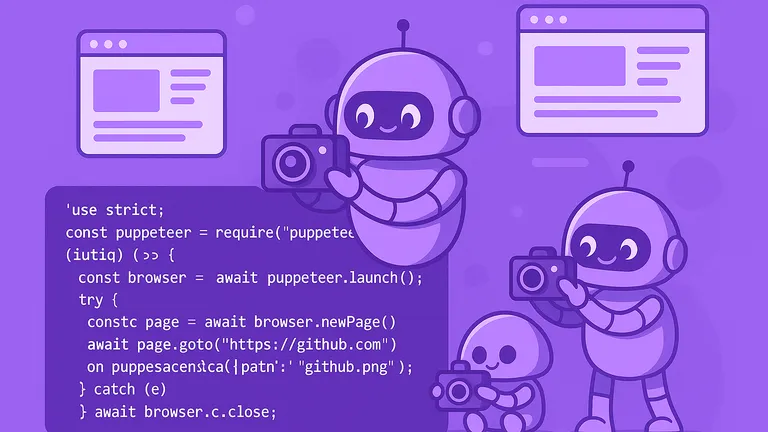 How to take screenshots with Puppeteer
