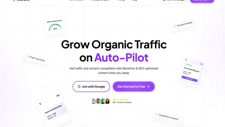 How Outrank enriches content generation with ScreenshotOne