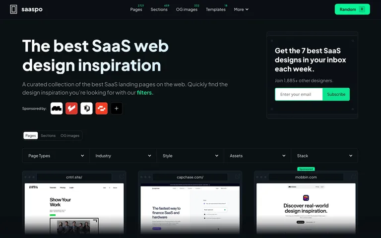 How and why Saaspo uses ScreenshotOne to automate screenshot generation