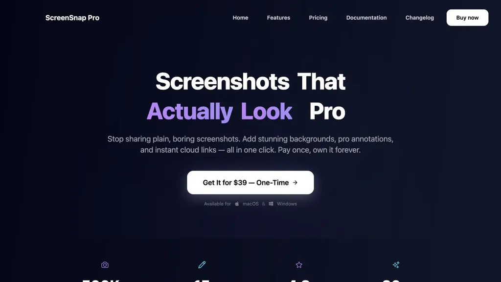 How ScreenSnap Pro uses ScreenshotOne for full-page website capture
